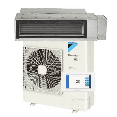 12.5KW Inverter Underfloor (R32) with AirHub (On/Off, 24V, 8 Zones) – FDYUAN125A-V8AO24